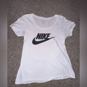 White small womens Nike T-shirt